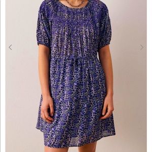 Ba&sh flowy dress in a royal purple, for day or night.
